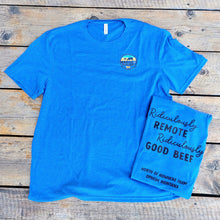 Load image into Gallery viewer, Unisex Ultra Soft T-shirt: Ridiculously Remote, Ridiculously Good Beef