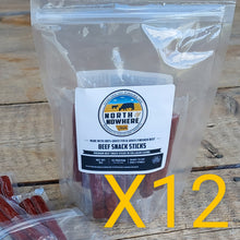 Load image into Gallery viewer, 100% Grassfed Beef Stick Minis - 12 Pouch Bundle
