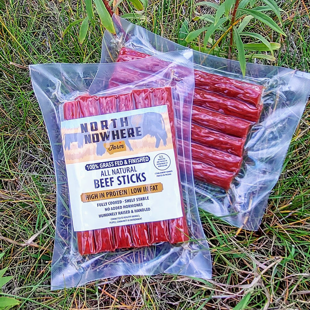 6-Pack 100% Grassfed Beef Snack Sticks (pick-up only)